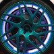 Honda Pioneer/Talon Led Illuminated Wheel Rings - Dynamic Colorshift by Oracle Lighting